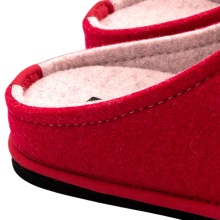 Lion White House Slippers Felt Slippers Easy Bicolor Cherry Red/Pink